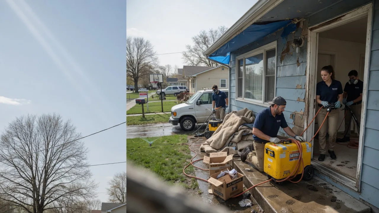 Basement Flood Cleanup in Linwood, NY near me